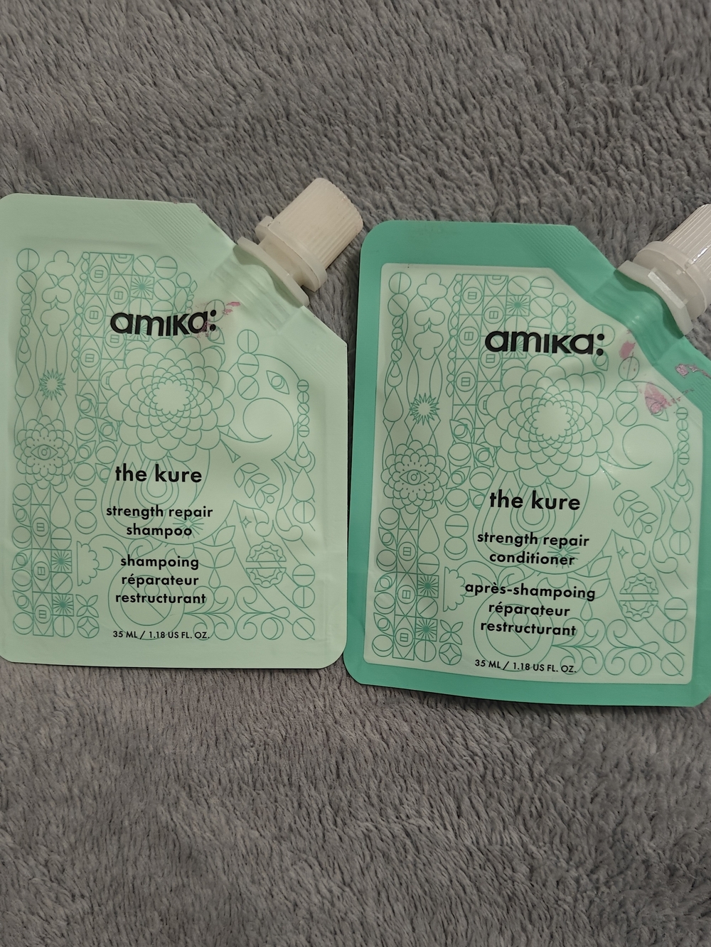 amika The Kure Strength Repair Shampoo & Conditioner Duo